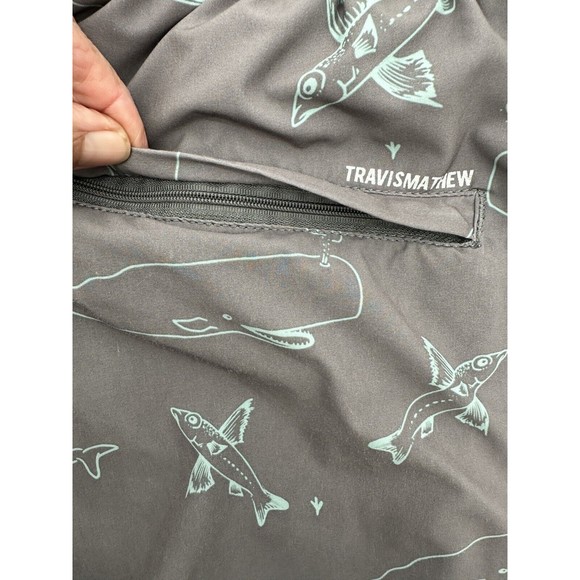 Travis Mathew Men Boardshorts M  Floral Print‎ Beach Surf Swimming 10  Inseam. - Picture 10 of 10